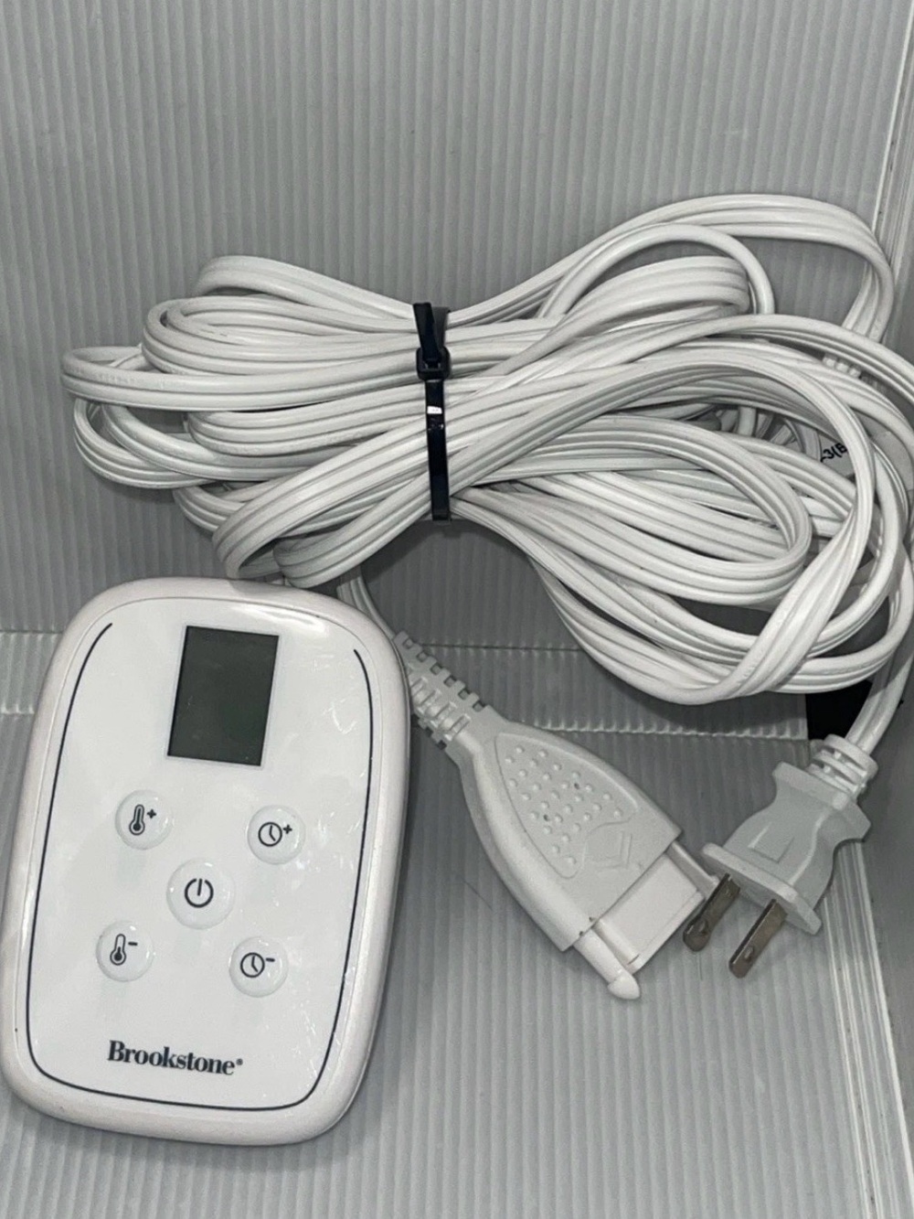 Brookstone LL-A16-10BQ Remote Controller Power Cord Heated Electric Blanket